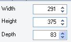 5. Box dimensions